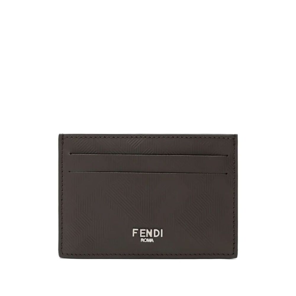 Fendi Shadow Slim Cardholder Women